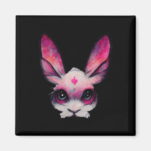 Imán Animal de conejo conejo con colores - Hala de Chic