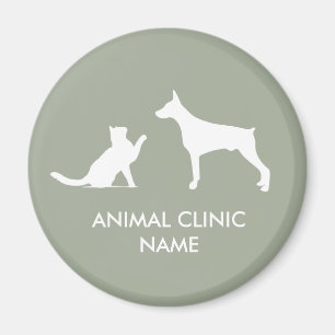 Imán animal de la clínica