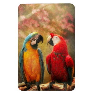 Imán Animal - Loro - Siempre tendremos loros