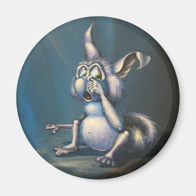 Imán animal nocturno (Frente)