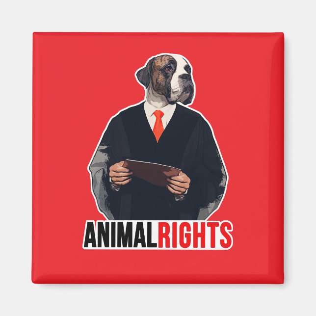 Imán Animal Rights (Frente)
