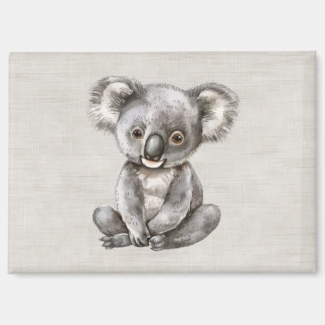 Imán Animal Safari Koala (Anverso)