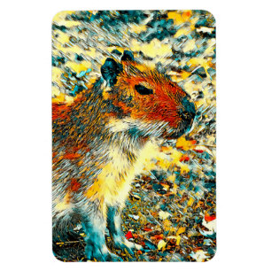Imán AnimalArt_Capybara_003