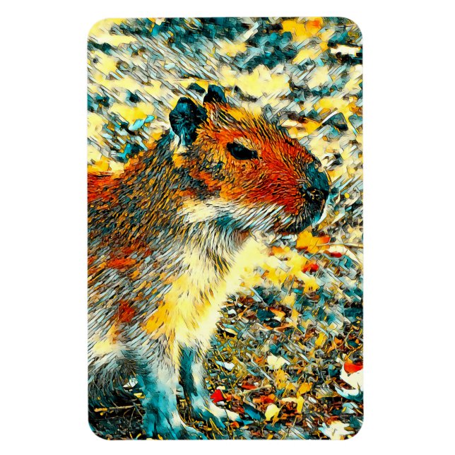 Imán AnimalArt_Capybara_003 (Vertical)