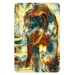 Imán AnimalArt_Elephant_012