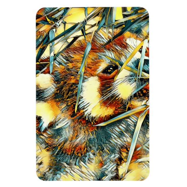 Imán AnimalArt_RedPanda_003 (Vertical)