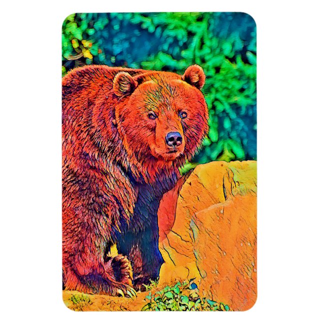Imán AnimalColor_Bear_001 (Vertical)