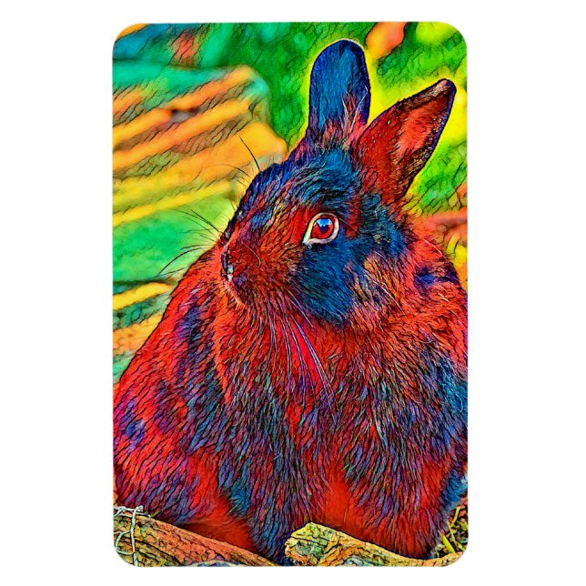Imán AnimalColor_Rabbit_001 (Vertical)