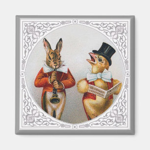 Imán Animales antropomorfos del canto