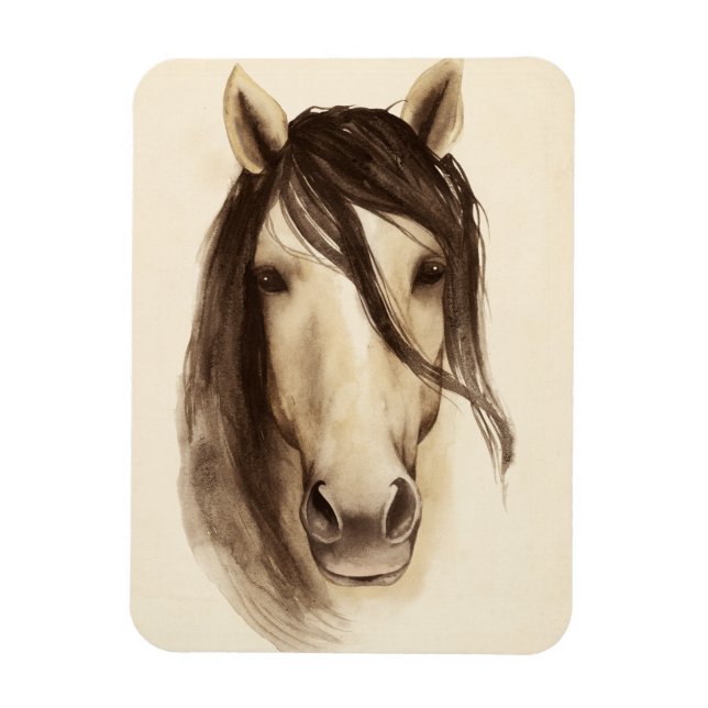 Imán Animales de barras acuáticas | Caballo (Vertical)