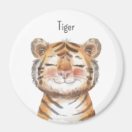 Imán Animales de tigre lindos