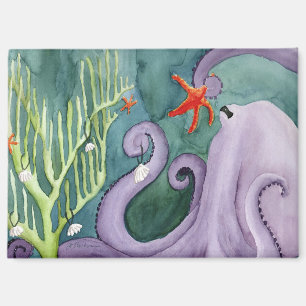 Imán Animales de vacaciones inusuales: Octopus Magnet 3