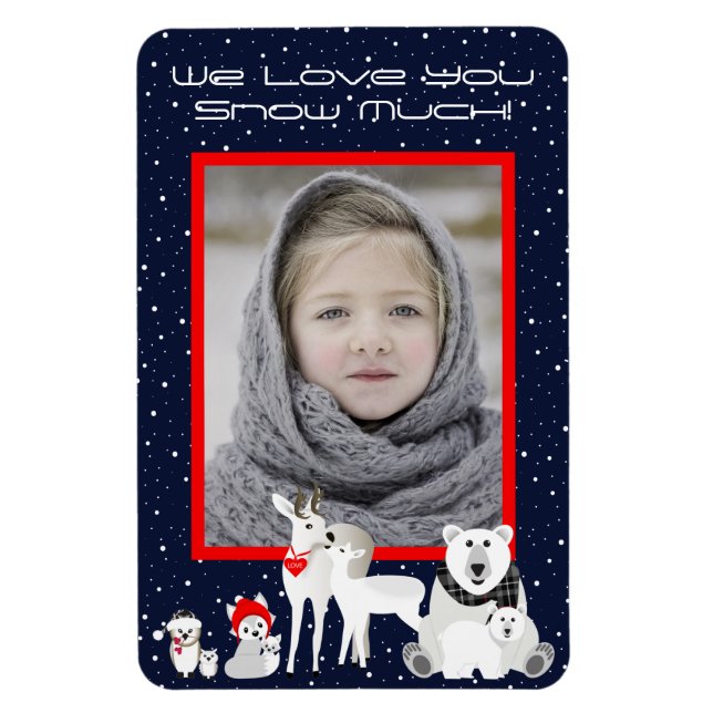 Imán Animales del Ártico (Vertical)