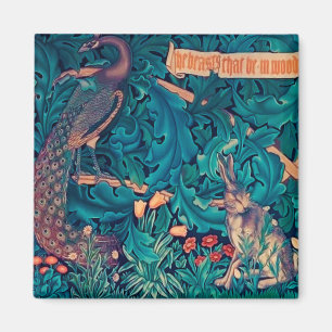 Imán Animales en el bosque, William Morris