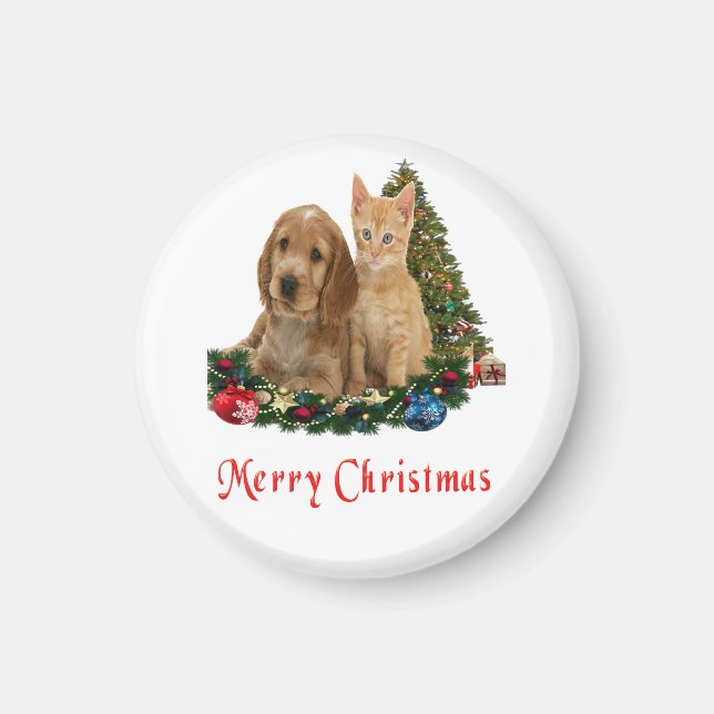 Imán Animales Navidad (Frente)