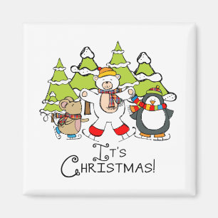 Imán Animales son Navidades