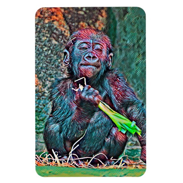 Imán AnimalMix_Gorilla_004 (Vertical)