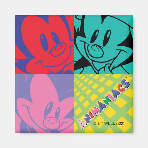Imán Animaniacs   Gráfico de arte pop de Warner Sibling