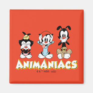 Imán Animaniacs Gráfico de Warner Siblings "No Evil"