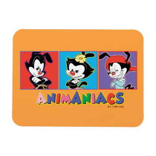 Imán Animaniacs   Gráfico de Yakko, Dot y Wakko