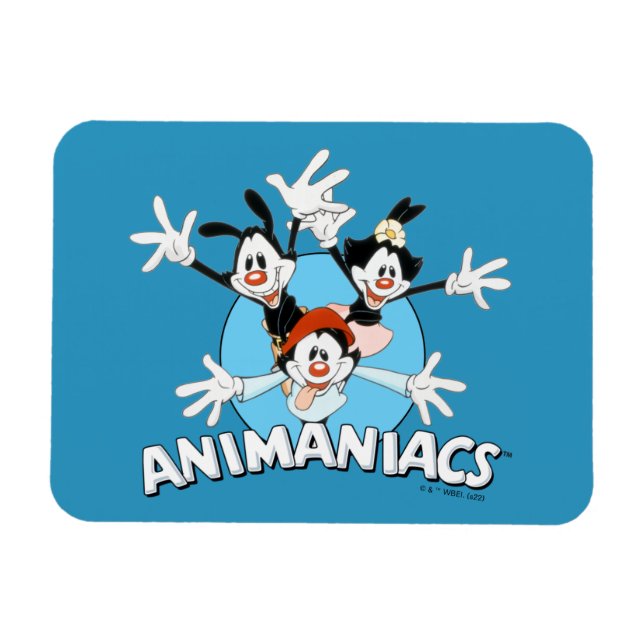 Imán Animaniacs | Warner Siblings Arms Wide Graphic (Horizontal)