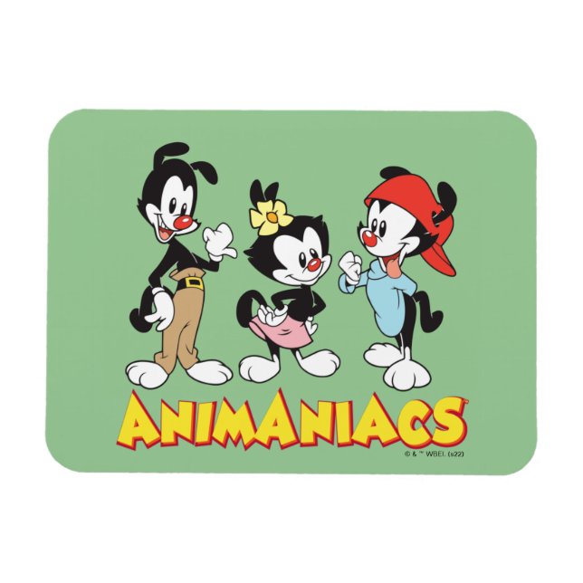 Imán Animaniacs | Yakko, Dot y Wakko Standing (Horizontal)