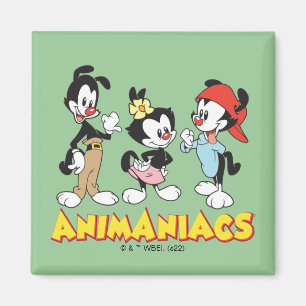 Imán Animaniacs   Yakko, Dot y Wakko Standing