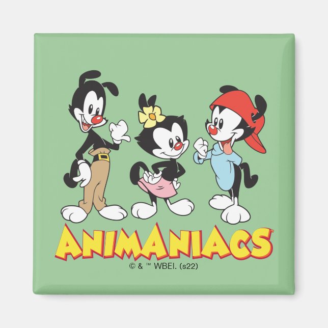 Imán Animaniacs | Yakko, Dot y Wakko Standing (Frente)