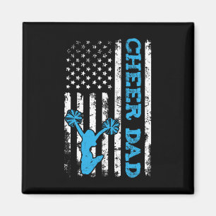 Imán Animar Papá Usa Bandera Americana Animador Papá An