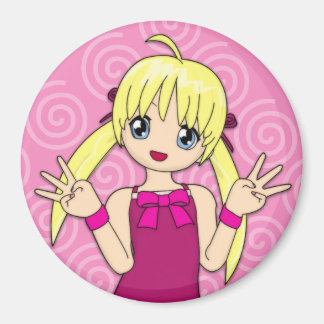 Imán Anime Birthday Magnet