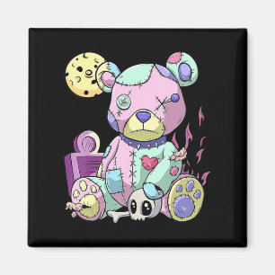 Imán Anime Chica Waifu Que Ama A Anime Ramen Y Sketchi