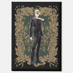 Imán Anime Draco Malfoy Ornate Frame