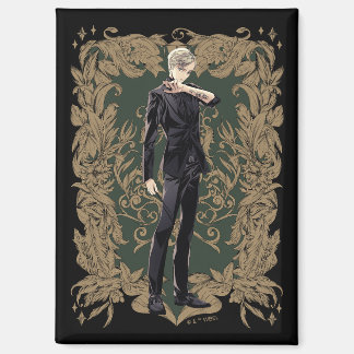 Imán Anime Draco Malfoy Ornate Frame