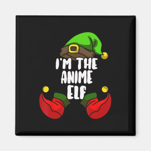 Imán Anime Elf Mateo Grupo Familiar Navidades Fiesta Pa