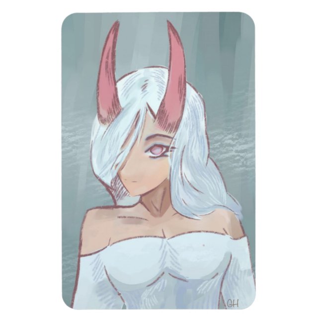 Imán Anime girl (Vertical)