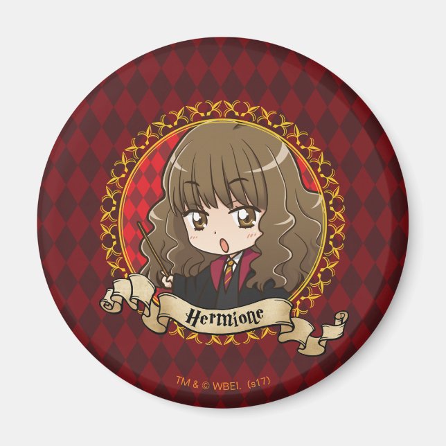 Imán Anime Hermione Granger (Frente)