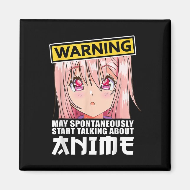 Imán Anime Merch Ropa a Chicas adolescentes obsequia a  (Frente)