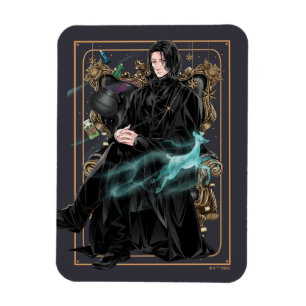 Imán Anime Profesor Severus Snape sentado