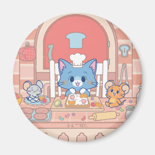 Imán Anime Tom, Jerry y Tuffy Bakery