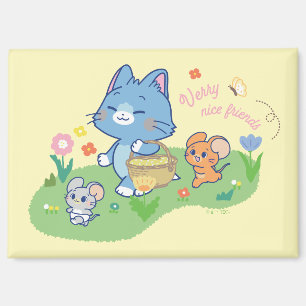 Imán Anime Tom, Jerry y Tuffy Picnic