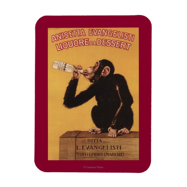 Imán Anisetta Evangelisti Liquore da Dessert (Vertical)