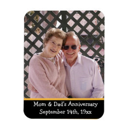 Imán Aniversario de la imagen de recuerdo