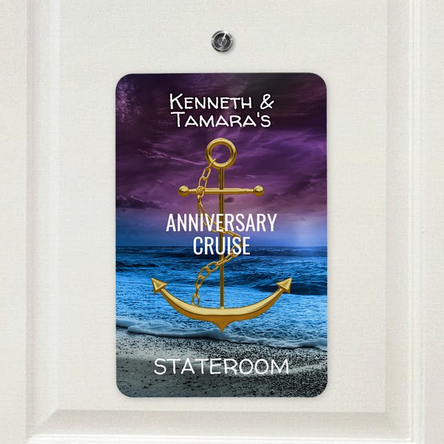 Imán Aniversario de la marca de la puerta del crucero d (Subido por el creador)