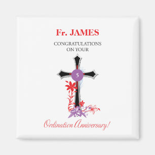 Imán Aniversario de la Quinta Ordenación del sacerdote