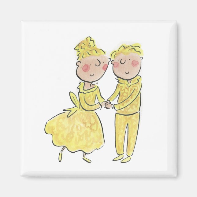 Imán Aniversario de Oro (Frente)