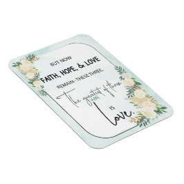 Imán Aniversario del Boda religioso Fe Esperanza Amor