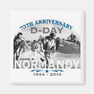 Imán Aniversario del día D de Normandía 70.a