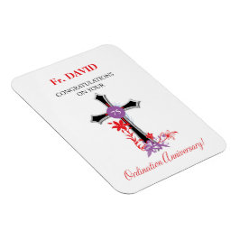 Imán Aniversario del Sacerdote 75 de la Ordenación Cruz