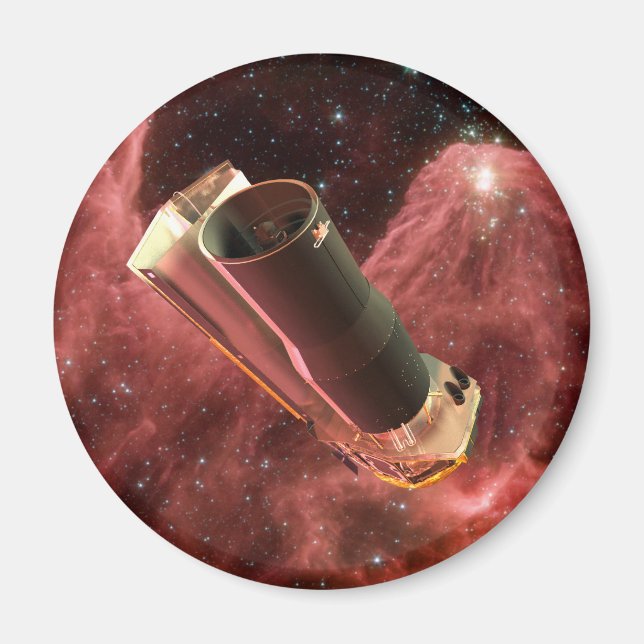 Imán Aniversario del telescopio espacial Spitzer (Frente)