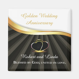 Imán Aniversario Religioso de Bodas de Oro 50 